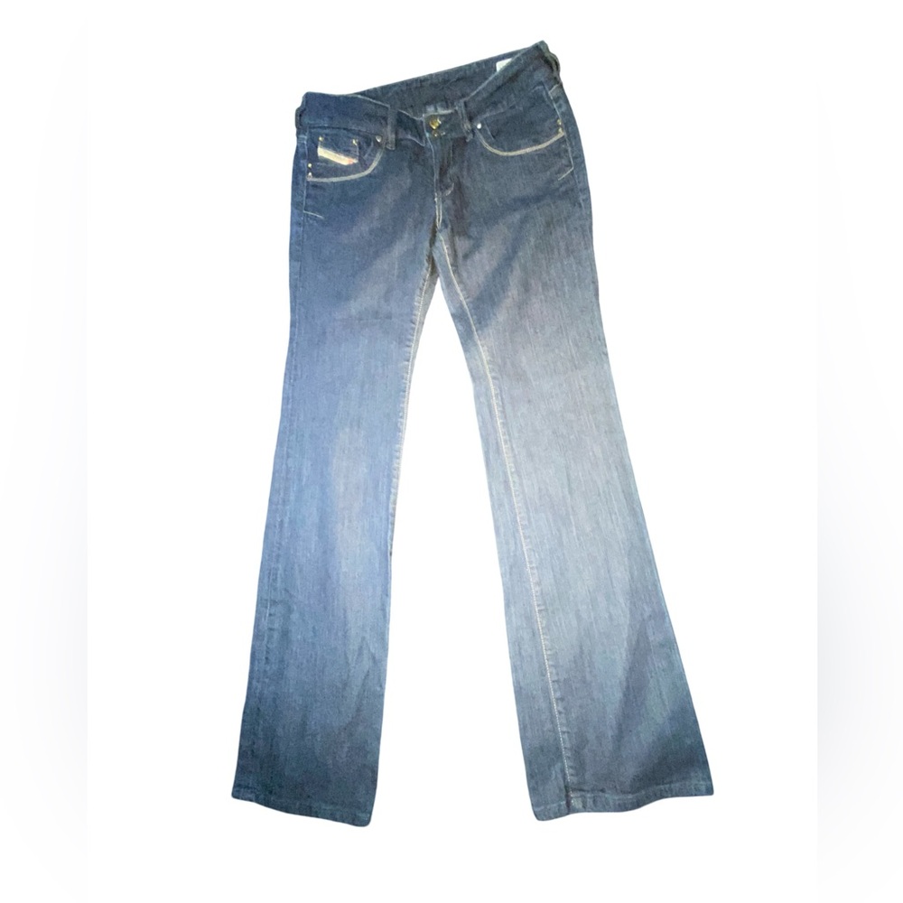 Diesel Blue Bootcut ronhar Jeans size L32 98% cotton